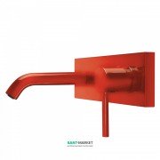 Змішувач для раковини Tres Study colors настінний червоний 26220050TRO