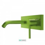 Змішувач для раковини Tres Study colors настінний зелений 26220050TVE