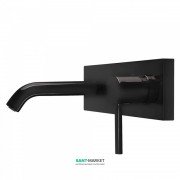 Змішувач для раковини Tres Study colors настінний чорний 26220050TNE