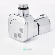 Тен для сушки для рушників електричний HeatQ HEC 300 Вт прихованого монтажу хром H300.CR.HID