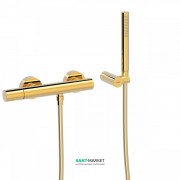 Змішувач для душа Tres Study colors з ручним душем золото 26116701OR