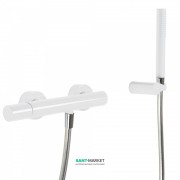 Смеситель для душа Tres Study colors с ручным душем белый 26116701TBL