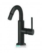 Смеситель для биде Tres Study colors однорычажный черный матовый 26222402NM