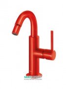 Змішувач для біде Tres Study colors одноважільний червоний 26222402TRO