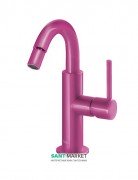 Смеситель для биде Tres Study colors однорычажный фиолетовый 26222402TVI