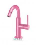 Смеситель для биде Tres Study colors однорычажный фуксия 26222402TFU