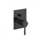 Змішувач для душу прихованого монтажу з перемикачем Fiore Xenon 44NN7517 матовый черный