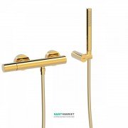 Змішувач для душа Tres Study colors з ручним душем золото 26116701OR