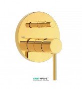 Смеситель для душа Tres Study colors однорычажный 2 канала золото 26218090OR