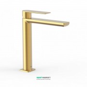 Змішувач для раковини Tres Loft colors одноважільний вилив 172 мм золото матовий 20020303OM