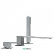 Смеситель на борт ванны Tres Cuadro-Tres с ручным душем хром 00616103