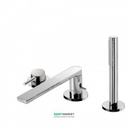Смеситель на борт ванны Tres Max-Tres с ручным душем хром 06216103