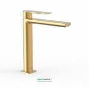 Смеситель для раковины Tres Loft colors однорычажный излив 172 мм золото матовый 20020303OM