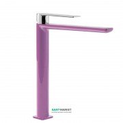 Змішувач для раковини Tres Loft colors одноважільний вилив 220 мм фіолетовий/хром 20020305VI