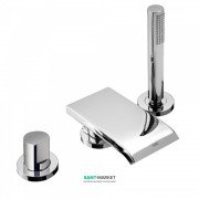 Смеситель на борт ванны Tres Max-Tres с ручным душем хром 06116101