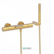 Термостат для ванни Tres Study colors з каскадним виливом матове золото 26117209OM