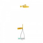 Душова система Tres Block System colors термостатична янтарно-жовтий 20735201TAM