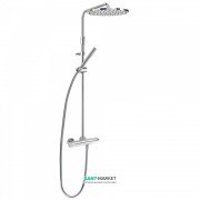 Душевая стойка Tres Study-Tres термостатическая c верхним и ручным душем хром 26121001