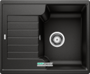 Мойка для кухни Blanco Zia 40 S прямоугольная под столешницу черный 526006