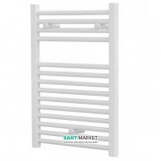 Полотенцесушитель водяний Caleido Ulisse для закритих систем опалення 450x766 нержавіюча сталь білий 450725 RAL9010