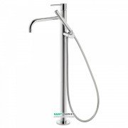 Смеситель для ванной Tres Study-Tres напольный с ручным душем хром 26247001