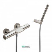 Термостат для ванни Tres Study colors з каскадним виливом та ручним душем сталь 26117209AC