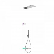 Электронная душевая система скрытого монтажа Tres Shower Technology с термостатом хром 09286554
