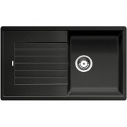 Мийка для кухні Blanco Zia 5S прямокутна обертаємося з отвором під змішувач чорний 526016