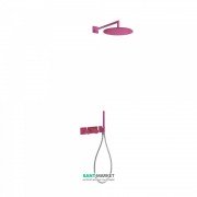 Душова система Tres Block System colors термостатична фіолетовий 20735201TVI