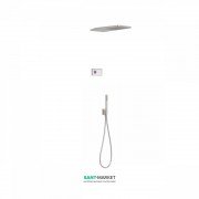 Электронная душевая система Tres Shower Technology с термостатом сталь 09286554AC