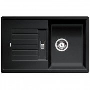 Мийка для кухні Blanco ZIA 45 S прямокутна обертаємося з отвором під змішувач чорний 526013