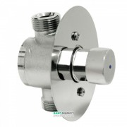 Кран для душа Tres Tempotres вбудовується нажимний хром 112178