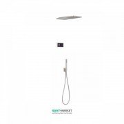 Электронная душевая система Tres Shower Technology с термостатом сталь 09288554AC