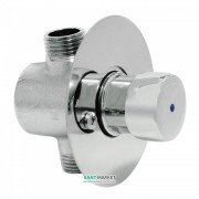 Кран для душа Tres Tempotres встраиваемый нажимной хром 112177