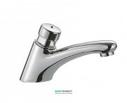 Кран для раковины Tres Tempotres с таймером хром 112103