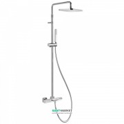  	Душова стійка Tres Loft-Tres термостатична з каскадним виливом хром 20031201