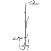 Душова стійка Tres Max-Tres термостатична з каскадним виливом 06138502