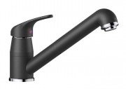 Смеситель для кухни Blanco Daras-S однорычажный с выдвижным изливом черный 526153