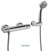 Термостат для душа Tres Flat-Tres с ручным душем хром 20419603