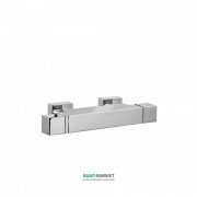 Термостат для душу Tres Cuadro-Tres двухвентильний хром 107164