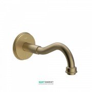 Излив для смесителя Tres Tres-Clasic настенный 210 мм состаренная латунь матовая 24217301LM