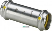 Надвижная муфта Viega Sanpress Inox G 0215.5 с SC‑Contur d28 нержавеющая сталь 487065