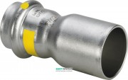Редукционная вставка Viega Sanpress Inox G 0215.1 с SC‑Contur d22хd15 нержавеющая сталь 487119