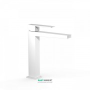 Смеситель для раковины Tres Slim-Tres однорычажный белый матовый 20210303BM