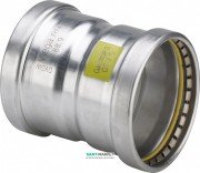 Муфта Viega Sanpress Inox G 0215XL з SC-Contur d108 нержавіюча сталь 578572