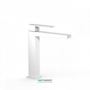Змішувач для раковини Tres Slim-Tres одноважільний білий матовий 20210303BM
