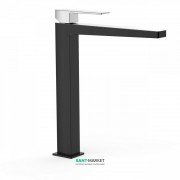 Смеситель для раковины Tres Slim-Tres однорычажный черный/хром 20210305NE