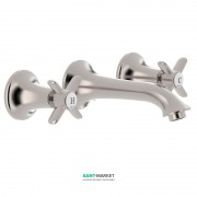 Змішувач для раковини Tres Tres-Clasic двовентильний сталь 24215102AC