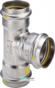 Трійник Viega Sanpress Inox G 0218 з SC-Contur d15хd15хd15 нержавіюча сталь 486457