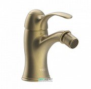 Змішувач для біде Tres Tres-Clasic одноважільний зістарена латунь матова 24212001LM